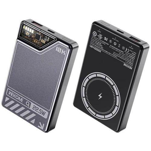 Зовнішній акумулятор WK Wekome Power Bank 10000mAh Vanguard Series Magnetic Wireless 15W Tarnish (WP-11)