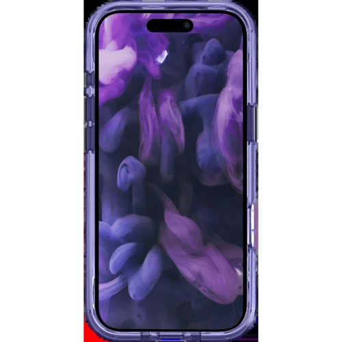 Чохол для iPhone LAUT CRYSTAL MATTER X MagSafe Clear/Violet (L_IP25C_CMX_PU) для iPhone Air