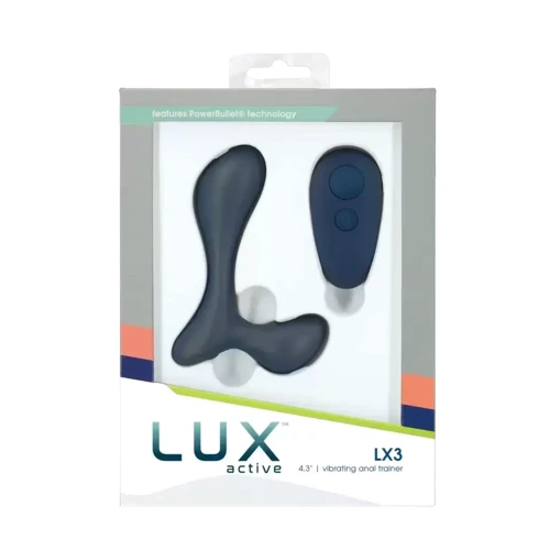 Массажер простаты Lux Active – LX3 Vibrating Anal Trainer, пульт ДУ
