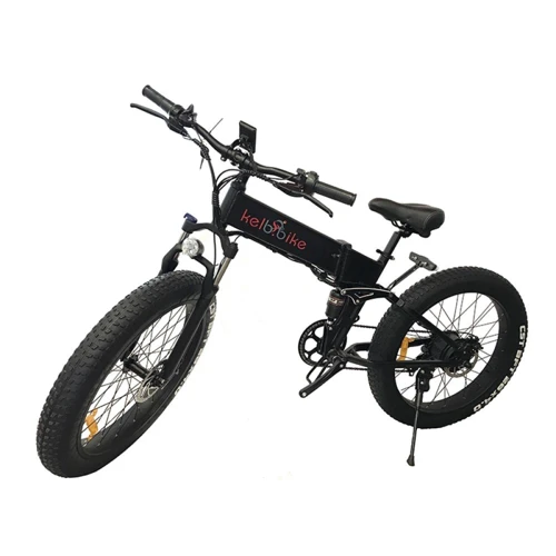 Электровелосипед фэтбайк Kelb.Bike E-1911WS-26 500W, 48V 26" Черный фото 6