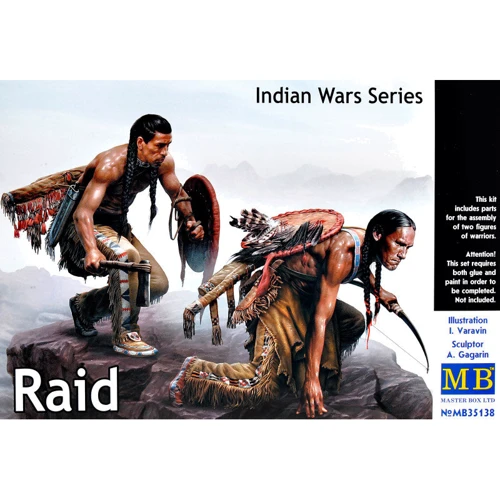 Набор фигурок Master Box "Налет", индейская военная серия (MB35138): Производитель Master Box