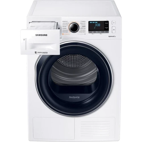 Сушильна машина Samsung DV90M6200CW/UA: Кількість програм 14