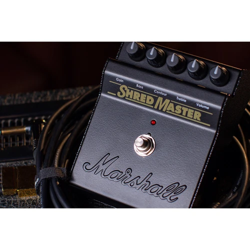Педаль гитарных эффектов Педаль эффектов MARSHALL SHREDMASTER RI: Габариты, мм 110 x 67 x 147