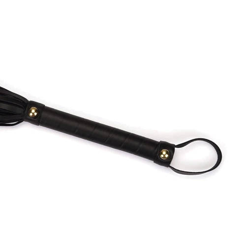 Флоггер Liebe Seele Black Organosilicon Flogger