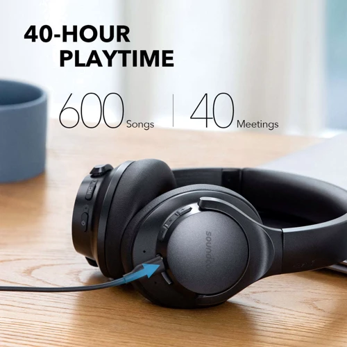 Наушники ANKER Soundcore Life Q20 Plus Black (A3045): Тип крепления оголовные