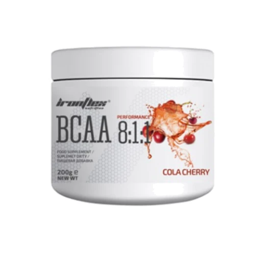 Аминокислота для спорта IronFlex Nutrition BCAA Performance 8-1-1 200 g /40 servings/ Cola Cherry