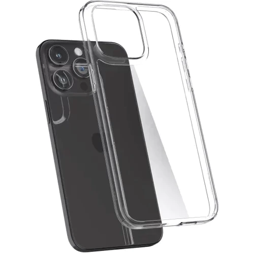 Чехол для iPhone Spigen Air Skin Hybrid Crystal Clear (ACS06645) for iPhone 15 Plus: Материалы поликарбонат и полиуретан