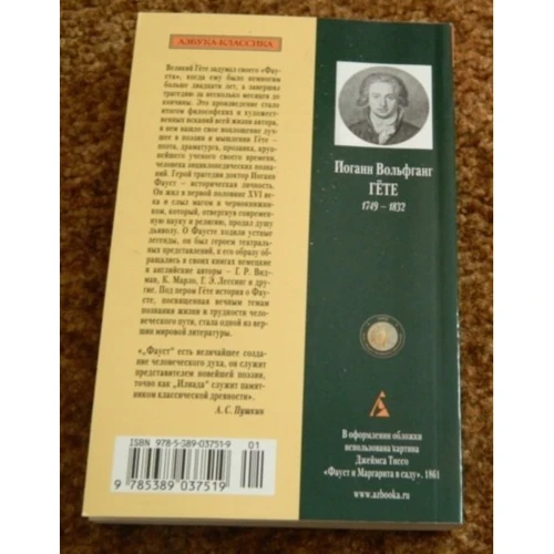 Иоганн Вольфганг Гете. Фауст: Количество страниц 480