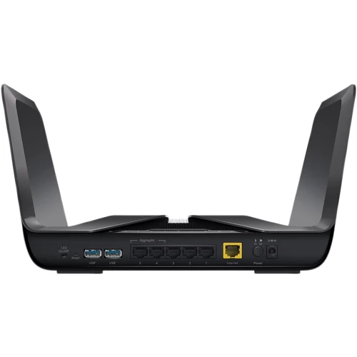 Маршрутизатор Wi-Fi Netgear Netgear Nighthawk AX8 AX6000 (RAX80-100NAS): Тип маршрутизатора Wi-Fi роутер