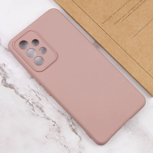 Аксессуар для смартфона Lakshmi Case Silicone Cover Full Camera Pink Sand for Samsung A525 Galaxy A52 4G/A526 Galaxy A52 5G/A528 Galaxy A52s: Совместимость Samsung A525 Galaxy A52 4G/A526 Galaxy A52 5G/A528 Galaxy A52s