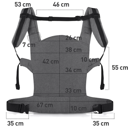 Перенесення Kinderkraft Milo Grey (KKNMILOGRY0000)