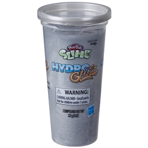 Слайм Hasbro Play-Doh Баночка слизи "Гидроглитз" (HYDROGLITZ SILVER) (E9072_E9233)