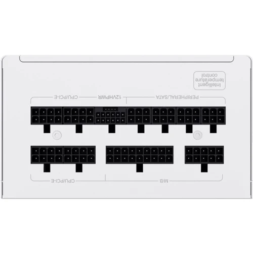 Блок питания GameMax GX-850 PRO WT: Вентилятор нижней стенки 1x135 мм