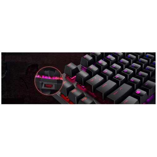 Клавиатура HP OMEN Sequencer USB (2VN99AA): Количество дополнительных клавиш 5