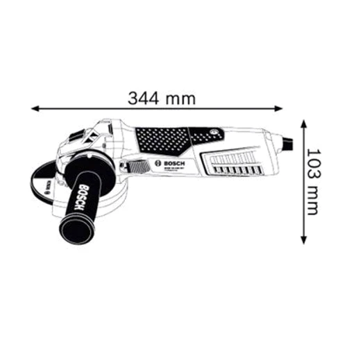 Шлифмашина угловая (болгарка) Bosch GWS 15-125 CIT (0601797002): Тип машины угловая