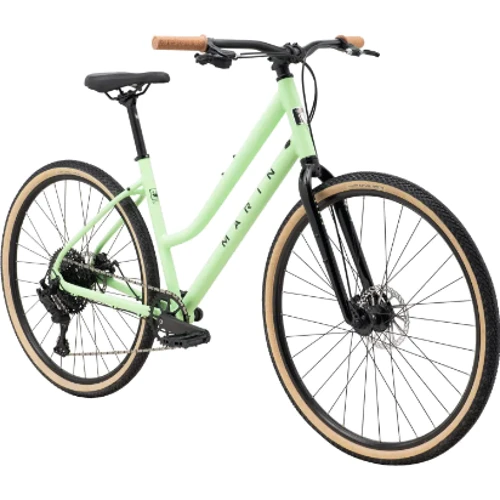 Велосипед Marin Kentfield 2 ST 28" рама - S 2024 Gloss Light Green/Black/Green (SKE-47-90): Материал рамы Алюминий