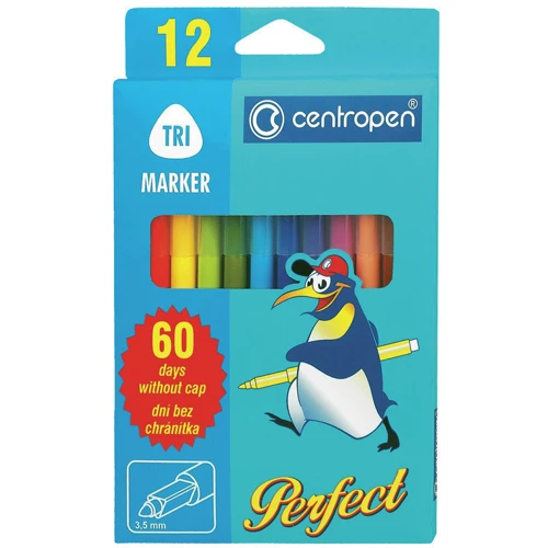 Фломастери CENTROPEN 2510 Just Perfect, набір 12 шт. (2510/12)