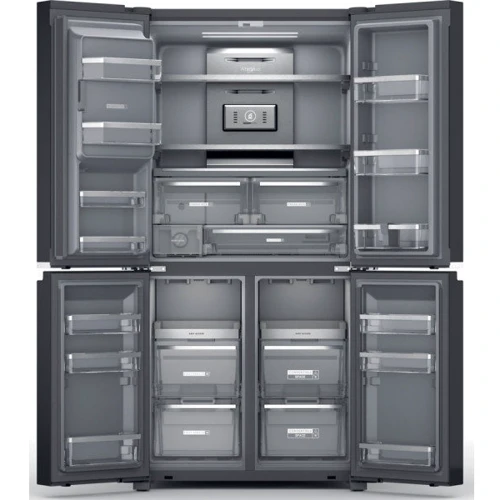 Холодильник Side-by-Side Whirlpool WQ9IFO1BX: Розташування морозильної камери Нижня