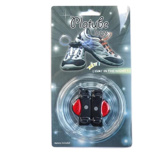 Светящиеся шнурки UFT Disco Red фото 2