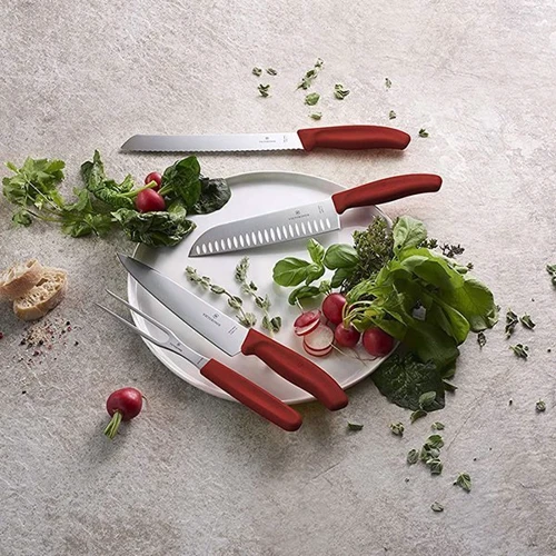 Ніж Victorinox SwissClassic Santoku 17 см (6.8521.17B): Лезо Нержавіюча сталь