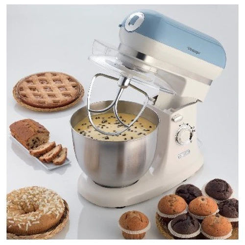 Кухонный комбайн Ariete Vintage Blue 1588/05: Количество насадок 3