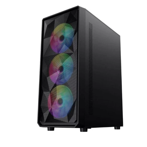 Корпус 1STPLAYER FD3-4F2(AP)-BK Black: Мощность БП, Вт нет