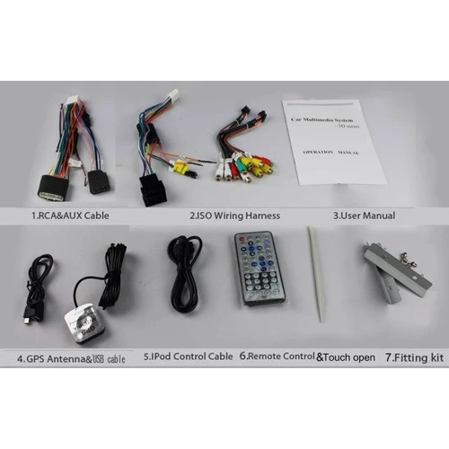 Klyde 2din Universal (KD-6223): FM-тюнер FM, AM