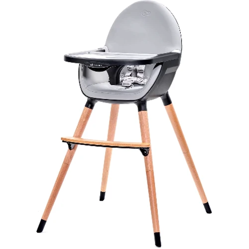 Стульчик для кормления 2 в 1 Kinderkraft Fini Black (KKKFINIBLK0000)