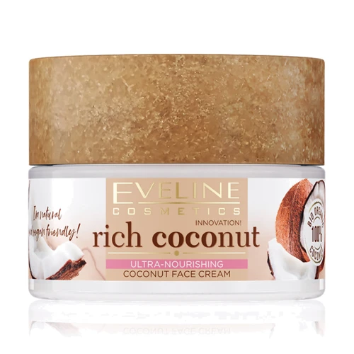 Eveline Cosmetics Rich Coconut Face Cream Крем для лица 50 ml: Время применения Универсальный
