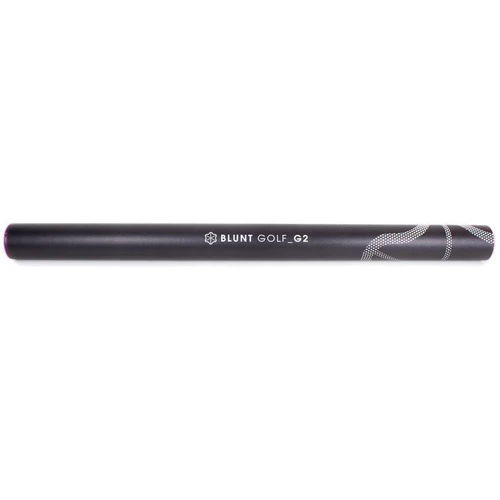 Противоштормовой зонт-трость мужской механический Blunt черный (Bl-golf2-pink): Тип ручки Прямая