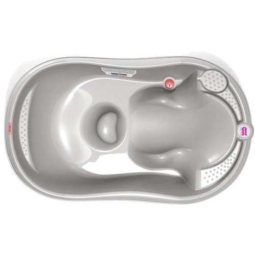 Ванная детская Okbaby Onda с анатомической горкой и термодатчиком серая (38232300) фото 2