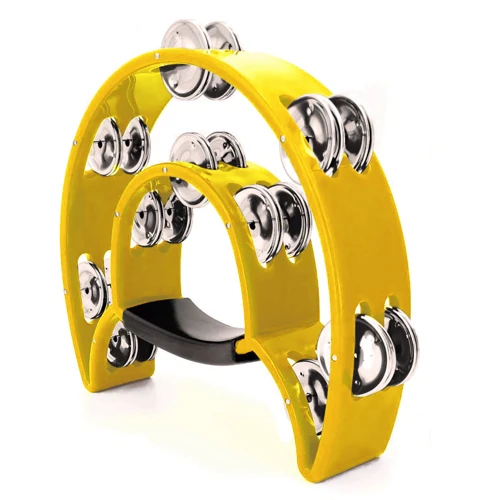 Тамбурин MAXTONE 818 Dual Power Tambourine (Yellow)