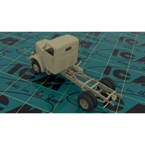 Німецький вантажний автомобіль KHD A3000, 2 МВ, German truck, WWII (ICM35454): Тип моделі вантажівка