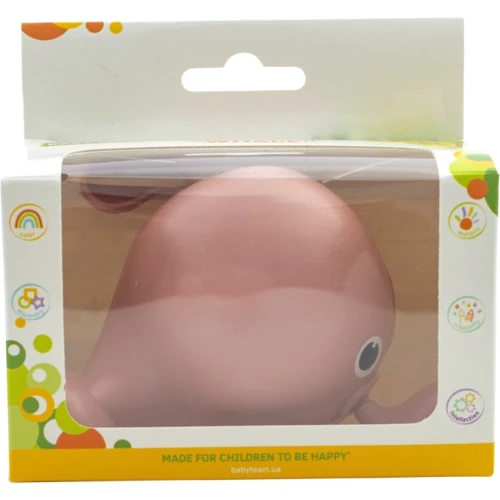 Іграшка для ванни Baby Team Кіт рожевий (9041)