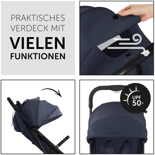 Коляска прогулочная Hauck Travel N Care Dark Navy Blue (16016-9): Тип коляски Прогулочная