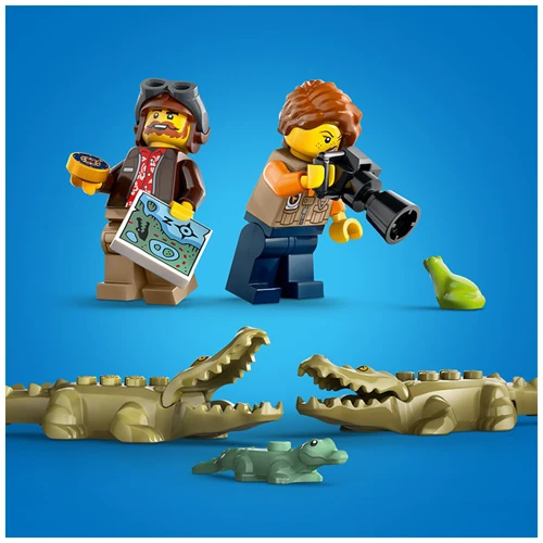 Конструктор LEGO City Водный самолет для исследования джунглей (60425) фото 4