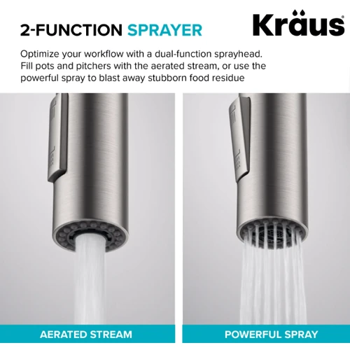 Змішувач для кухонного миття Kraus KPF-2620CH