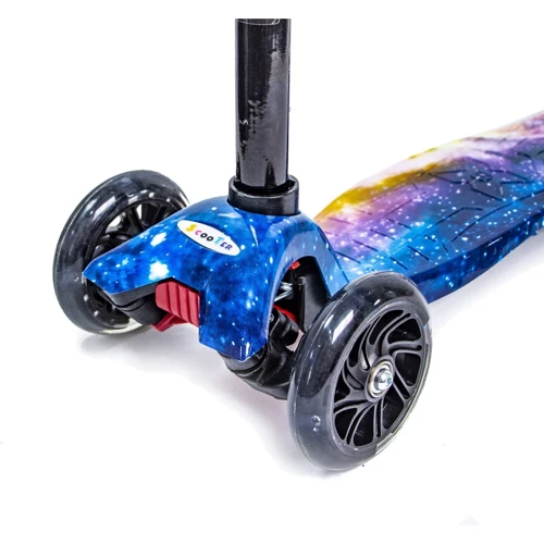 Детский самокат MAXI. Universe (все колеса светятся): Количество колес 4