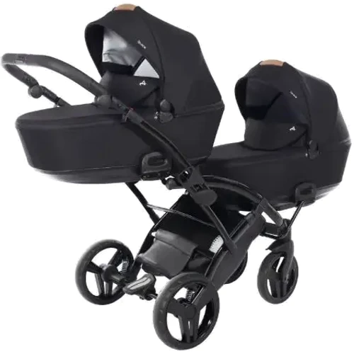 Универсальная коляска для двойни 2 в 1 Junama Space Duo Slim 04