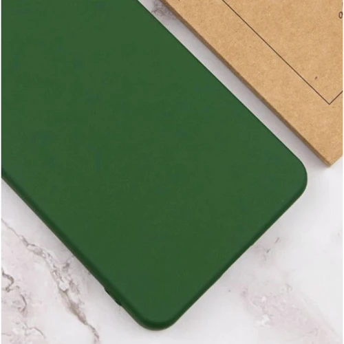 Чохол для телефона TPU Case Getman Liquid Silk Full Camera Dark Green для Xiaomi Redmi 14C / Poco C75: Тип накладка на заднюю часть