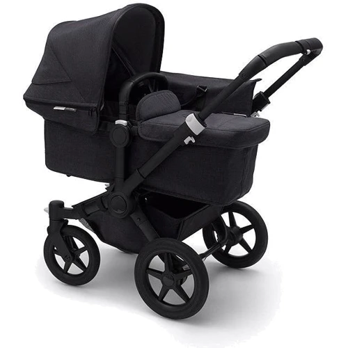 Універсальна коляска 2 в 1 Bugaboo Donkey 3 Mineral Mono Black / Washed Black, чорний на чорній рамі (180154MC01): Кількість блоків 1