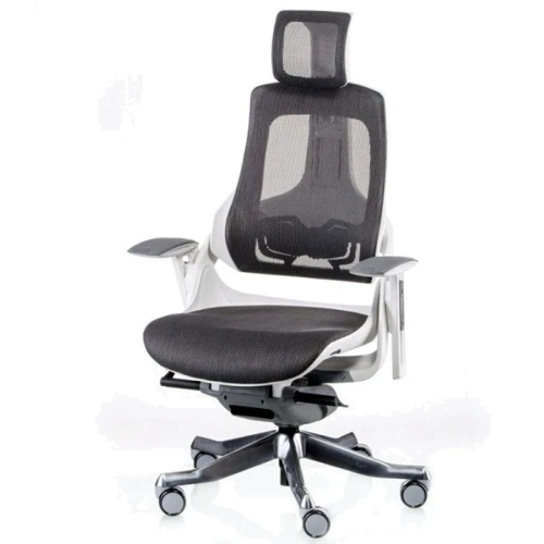Кресло офисное Special4You Wau Charcoal Network White (E5319): Тип для персонала