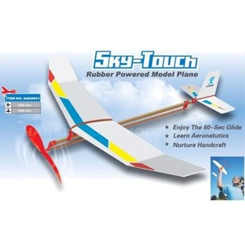 Літак ZT Model Sky-Touch з гумомотор (AA00501)