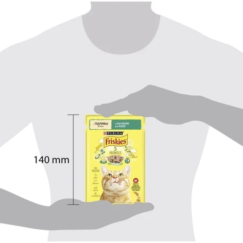 Влажный корм для котов Friskies с уткой в подливке 26х85 г (7613036962278): Возраст Взрослые