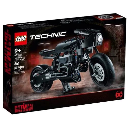 Конструктор LEGO Technic DC Batman Бетмен: Бетцикл 641 деталь (42155)