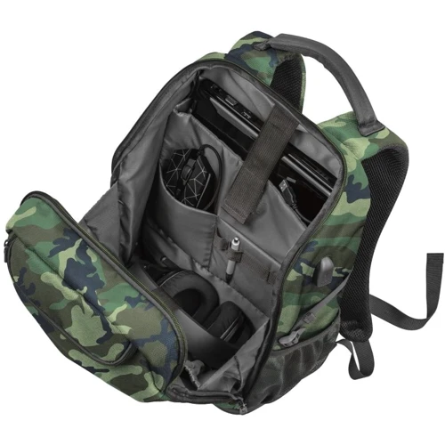 Сумка для ноутбуков Trust 15.6" Backpack GXT 1255 Outlaw Camo (23302) фото 7