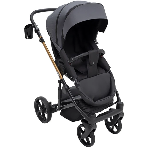 Коляска 2 в 1 Bair Onyx Soft OS-219 графит (680958): Материал колес полиуретан
