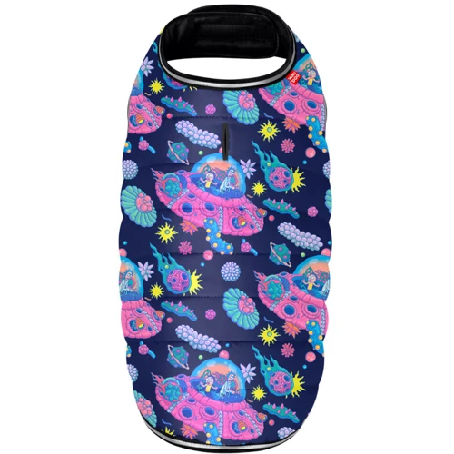 Курточка-накидка для собак WAUDOG Clothes Рик и Морти 1 S А 32 см B 41-51 см С 25-35 см (503-0280): Обхват груди 41-51 см
