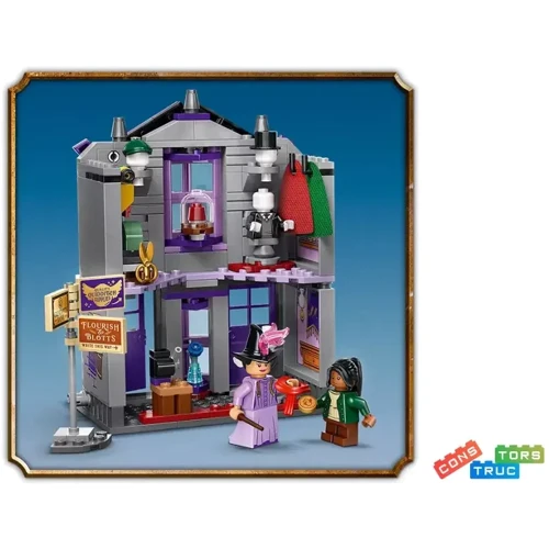 Конструктор LEGO Harry Potter Магазины Оливандера и мантий от Мадам Малкин (76439) фото 6