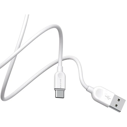 Кабель Borofone USB Cable to USB-C 1m White (BX14): Тип USB Cable - USB-C